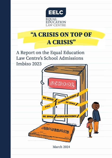 A Report On The Equal Education Law Centres School Admissions Imbizo