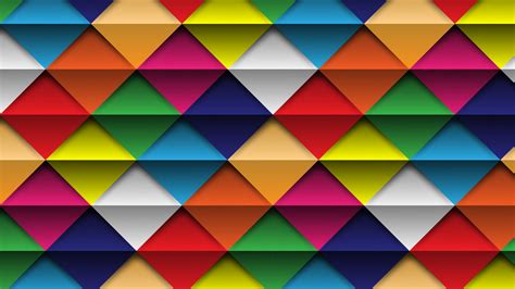 1366x768 Shapes Triangle Abstract Colorful 1366x768 Resolution HD 4k Wallpapers, Images ...