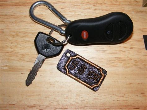 Personalized Keychain Fob : 5 Steps (with Pictures) - Instructables