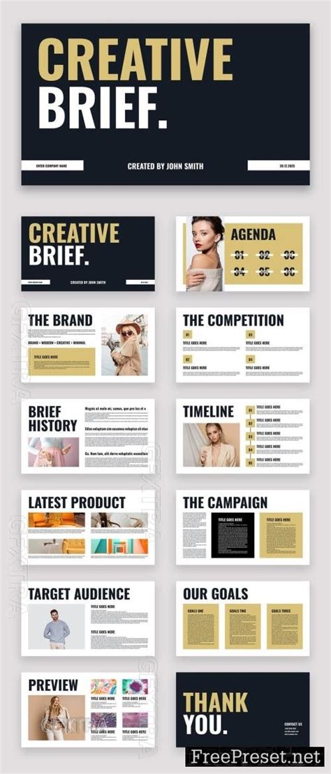 Creative Brief Presentation Template 725312226 2279546