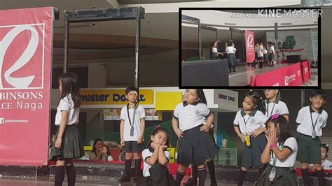 Naga City Montessori Shool Gingertv Rehearsal Robinsons March 2020