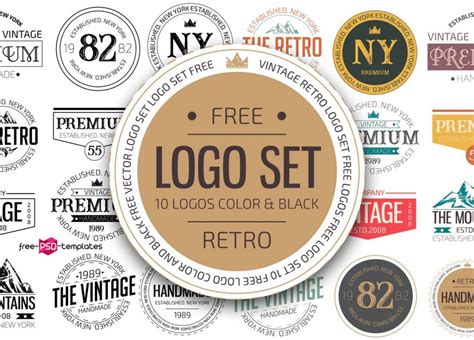 50 Best Photoshop Logo Templates 2021 Psd Logos Design Shack