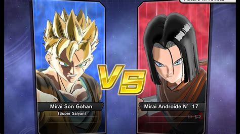 Xenoverse 2 Requested Match PC Mirai Gohan Super Saiyan Vs Mirai N