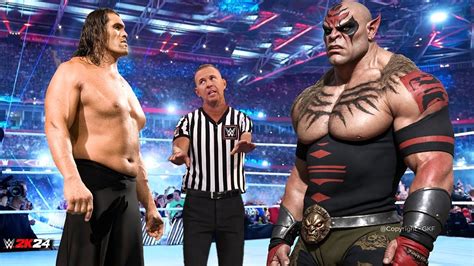 Full Match The Great Khali Vs Titan Fang Iron Man Match 2024 WWE