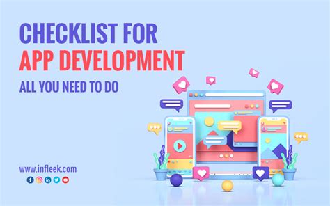 Checklist for App Development: All You Need to Do - Infleek