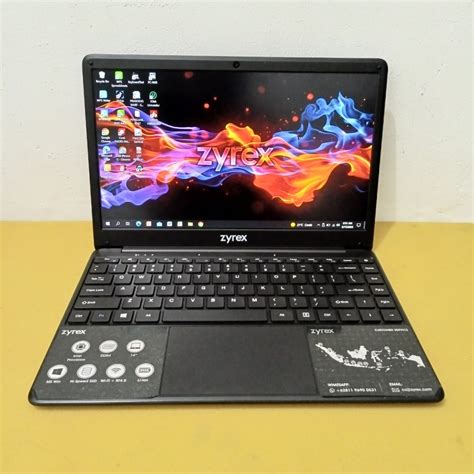 Notebook Zyrex Sky Intel N Ram Gb Ssd Gb Ngebuut