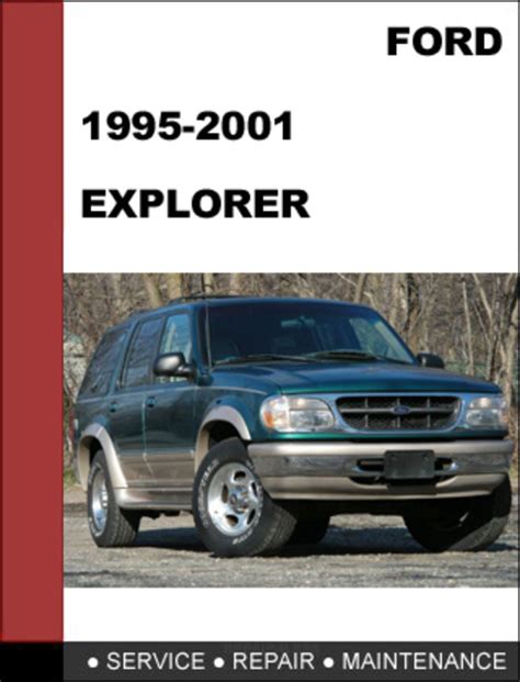 Ford Explorer 1995 To 2001 Factory Workshop Service Repair Manual Tradebit