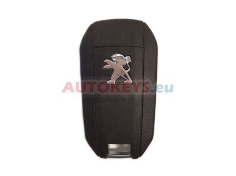 Original Flip Remote Key For Peugeot Mhz Pcf X A Hitag