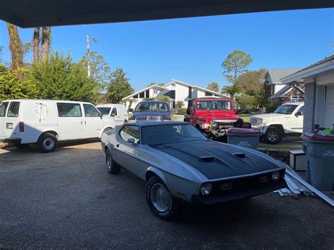 1971 Ford Mustang Mach 1 351 Sportscar Grey Rwd Manual Mach 1 For Sale