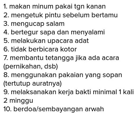 Halaman Unduh Untuk File Contoh Aturan Tertulis Di Rumah Yang Ke