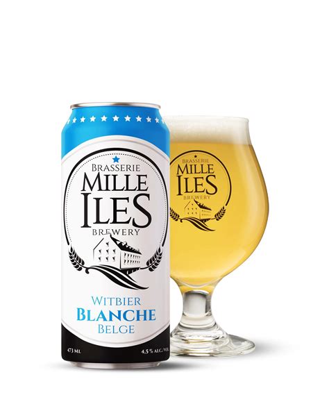 Blanche Belge Witbier Brasserie Mille Les