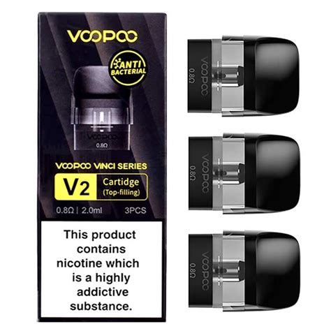 Voopoo Vinci V Replacement Pods Vapour Uk