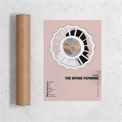 Mac Miller The Divine Feminine Album Cover Poster Print Wall Etsy