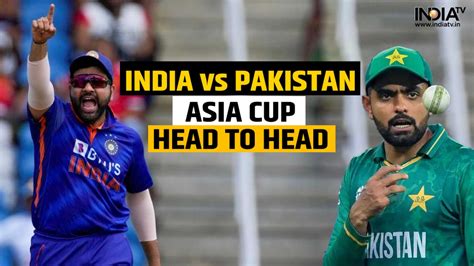 Asia Cup Ind Vs Pak Head To Head Record Overall T20i Odi India Vs