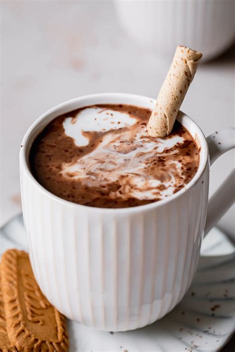 Coconut Milk Hot Chocolate Fanciful Eats