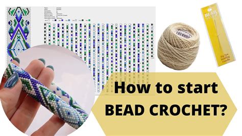 How To Start Bead Crochet I Have A Pattern Beads Thread And What To