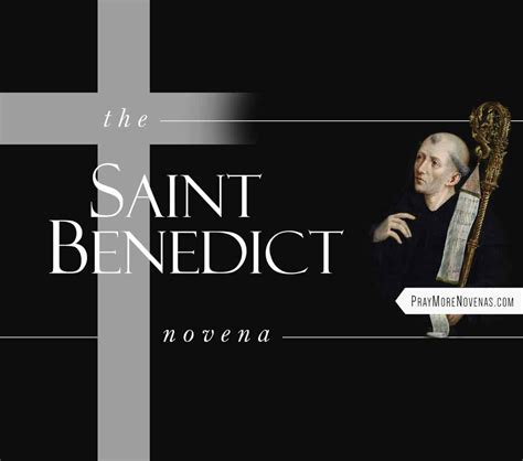 St. Benedict NOVENA PRAYERS - Pray More Novenas - Novena Prayers ...