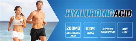 Evlution Vegan Dietary Hyaluronic Acid Supplement Nutrition 200mg Hyaluronic Acid