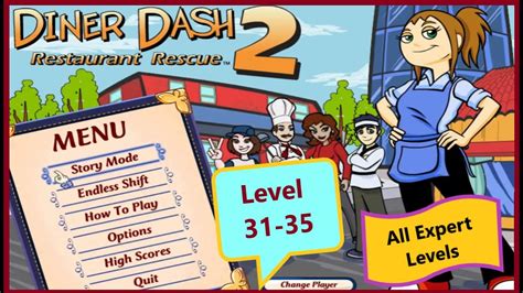 Gameplay Walkthrough 👾diner Dash 2 Restaurant Rescue All Expert