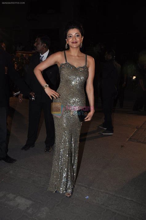 Kajal Aggarwal At Filmfare Awards Red Carpet 2014 On 24th Jan 2014