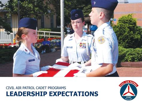 Civil Air Patrol Cadet Programs Leadership Expectations Ppt Download