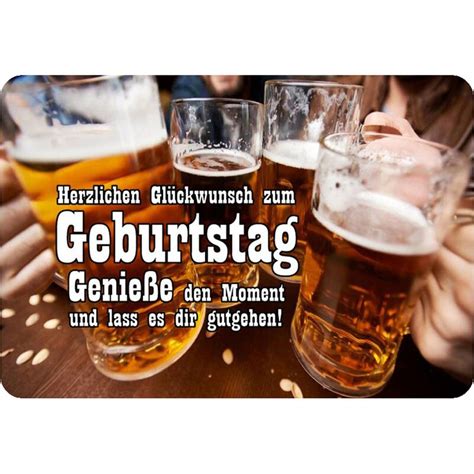 Beredt Lizenzgeb Hren S Chtig Alles Gute Zum Geburtstag Mit Bier Herzog