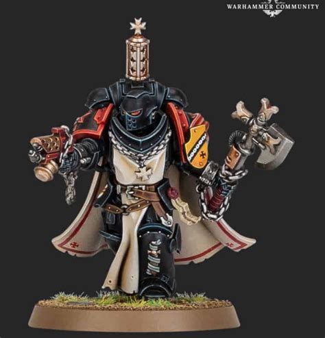 Custom 40k Black Templars X5 Casques Holy Crusaders With Skull