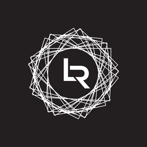 LR Logo Design Template Vector Graphic Branding Element 9295786 Vector ...