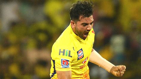 Deepak Chahar Csk Wallpapers Wallpaper Cave