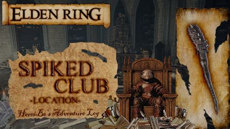 Spiked Club Location Elden Ring Youtube