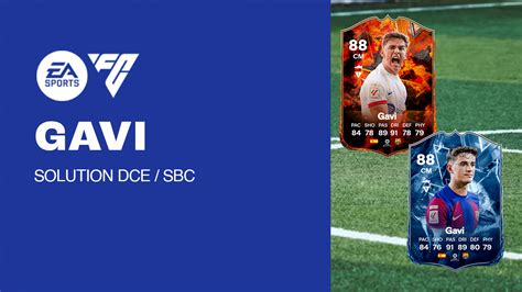 Solution Dce De Gavi Sur Fc 24 Fut With Apero