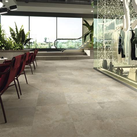 Carrelage De Sol Imitation Travertin Izmir 60x120 Concept Mosaique