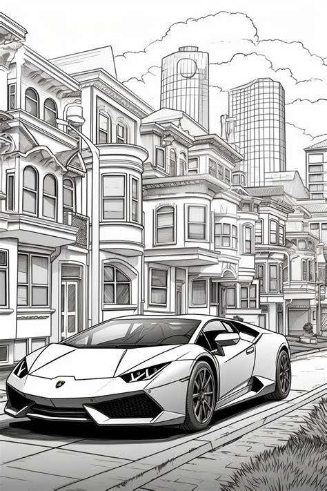 Top 19 Printable Lamborghini Coloring Pages for Kids | Auto zum ...