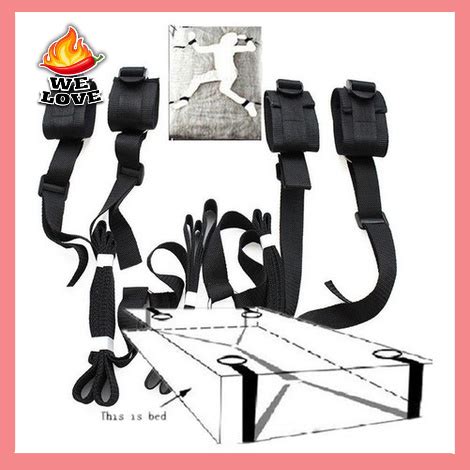 Kit Algemas De Prender Na Cama Serve Todas Camas Bondage Bdsm Sex Shop