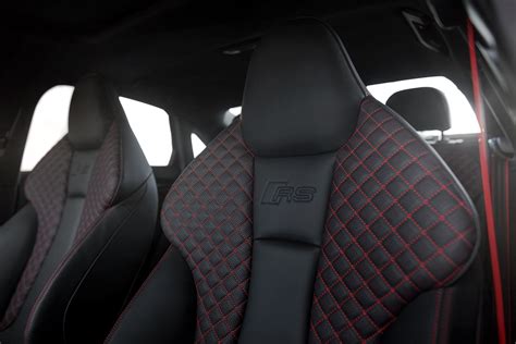 The Crescendo Red Diamond Stitched Seats Of The Rs3 Audi Rs3 Car