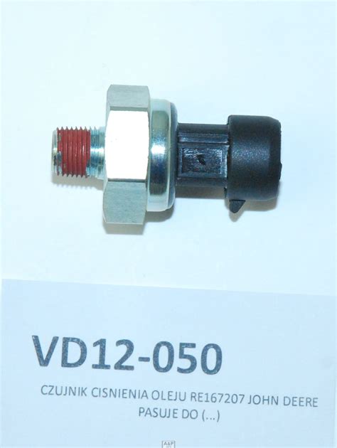 OIL PRESSURE SENSOR CZUJNIK CISNIENIA OLEJU A P PARTS CZĘŚCI ZAMIENNE