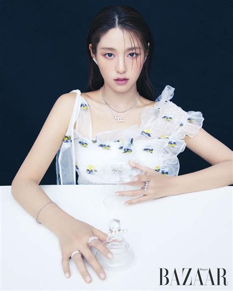 Aoa Seolhyun Harper’s Bazaar X Tasaki Jewelry February 2023 Issue Pictorial R Kpop