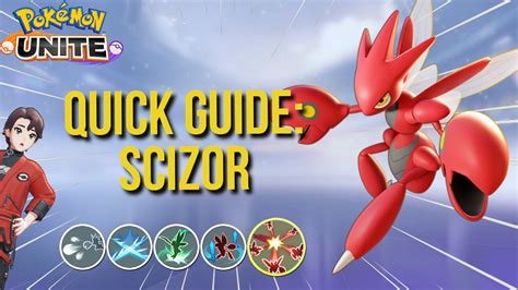 Quick Guide Scizor Pokemon Unite YouTube