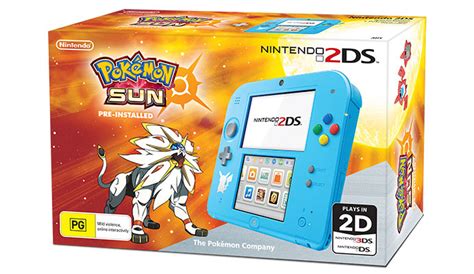 Australia recibe el pack de Nintendo 2DS con Pokémon Sol y Luna