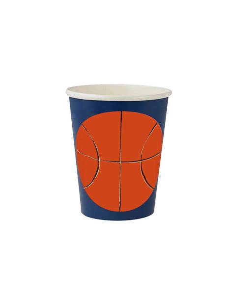 Basketball Cups Set Of 8