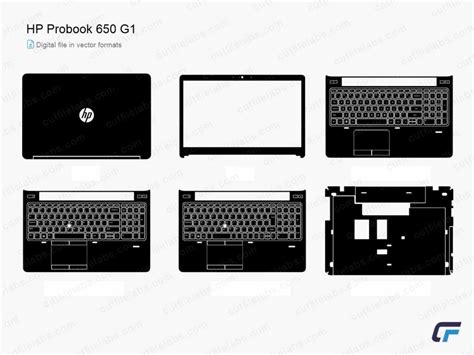 Hp Probook 430 G1 Cut File Template Cut File Labs