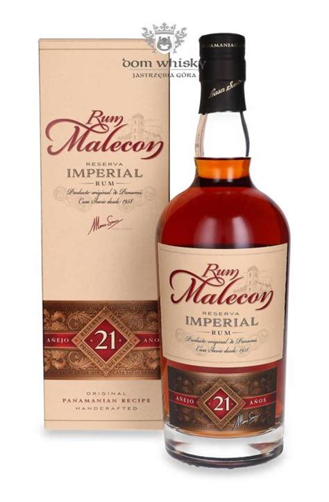 Malecon 21 Letni Rum Reserva Imperial Anejo Panama 40 0 7l Dom