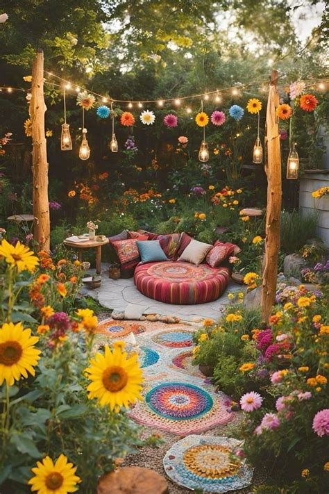 Pin By Claudia Altair On Fazenda In Hippie Garden Boho Garden