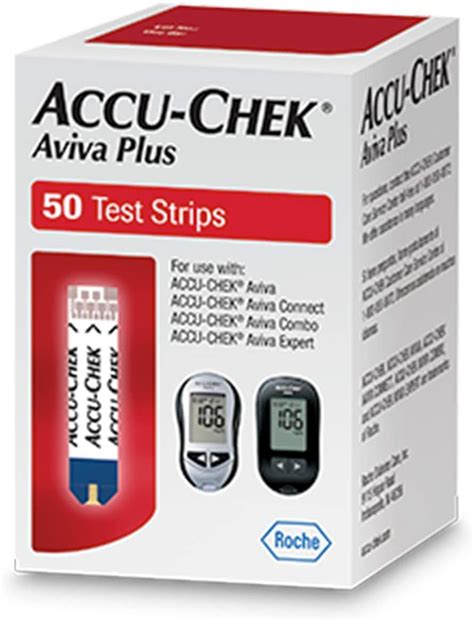 Accu Chek Aviva Plus Blood Glucose Test Strips Aim Plus Medical Supplies