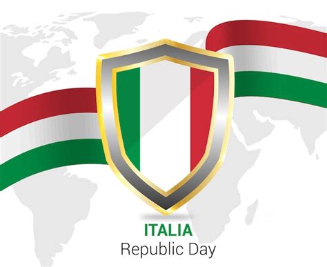 Premium Vector | Italia republic day
