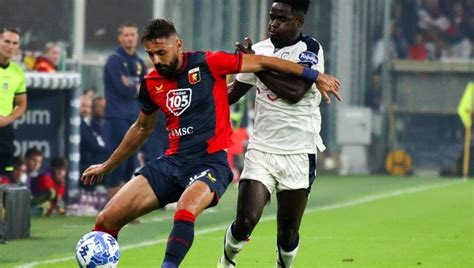 Genoa Cagliari Radunovic E Un Pizzico Di Sfortuna Negano La