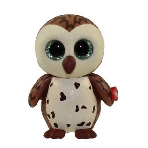 TY Beanie Boos Mini Boo SAMMY The Brown Owl Series 1 Collectible Figure