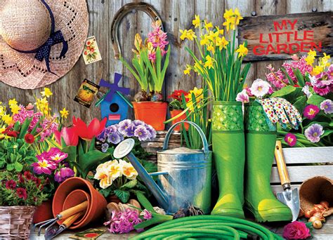 Garden Tools Pieces Eurographics Puzzle Warehouse