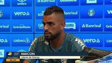 Bom Dia Rio Grande Maicon fala sobre possíveis reforços para o Grêmio