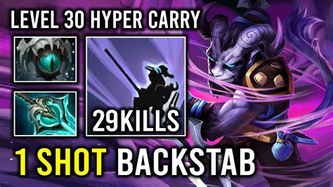 How To Play Hyper Safelane Carry RIKI With Level 30 Backstab Insane